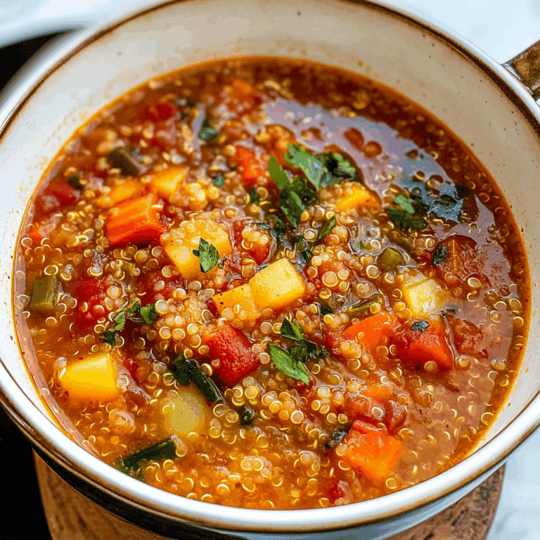 Quinoa Vegetable Soup