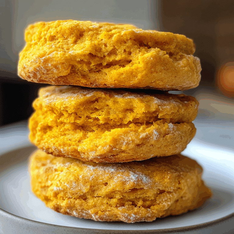 Air Fryer Pumpkin Biscuits