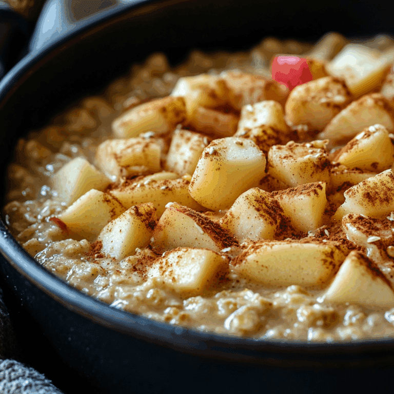 Baked Apple Oatmeal