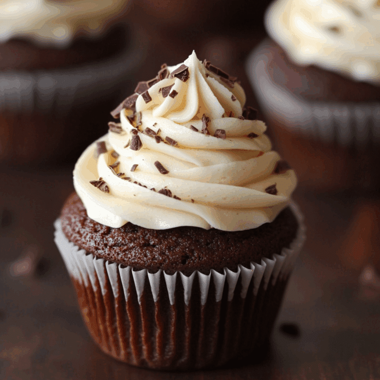 Brownie Cupcakes with Creamy Buttercream Frosting
