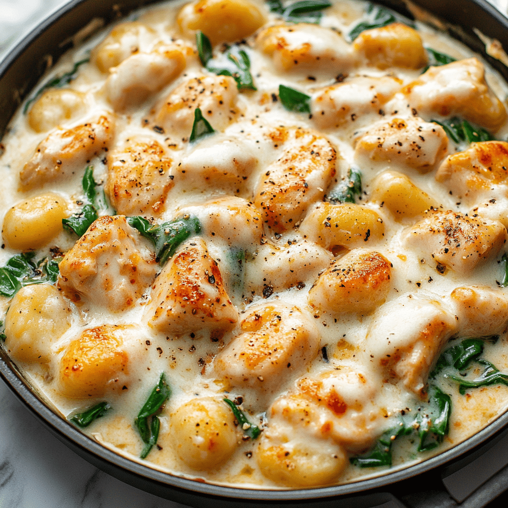 Cajun Chicken Gnocchi Skillet