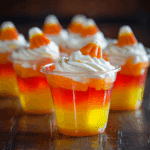 Candy Corn Dessert Cups