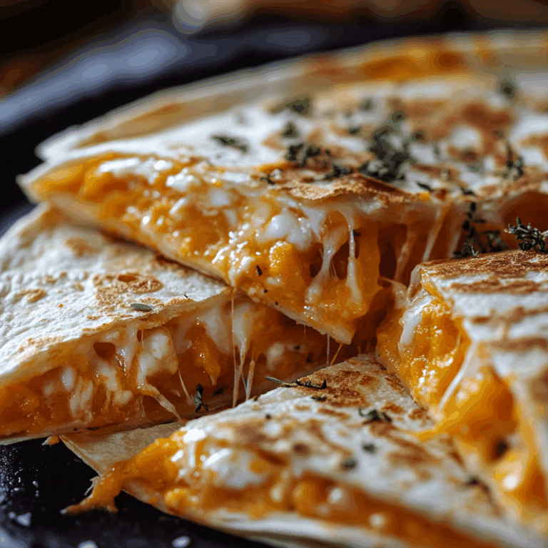 Cheesy Pumpkin-Shaped Quesadillas