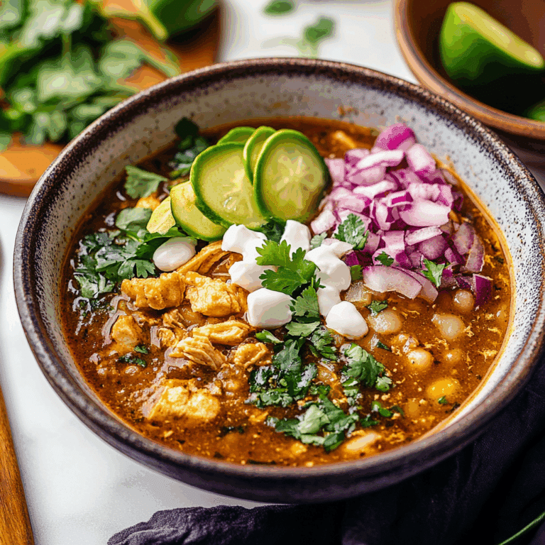 Chicken Pozole