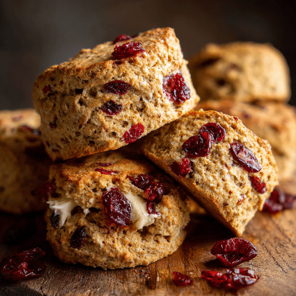 Cranberry Whole Wheat Buttermilk Biscuits