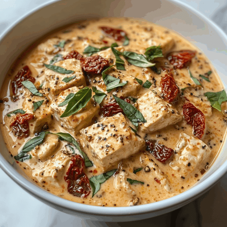 Creamy Marry Me Tofu with Sun-Dried Tomatoes