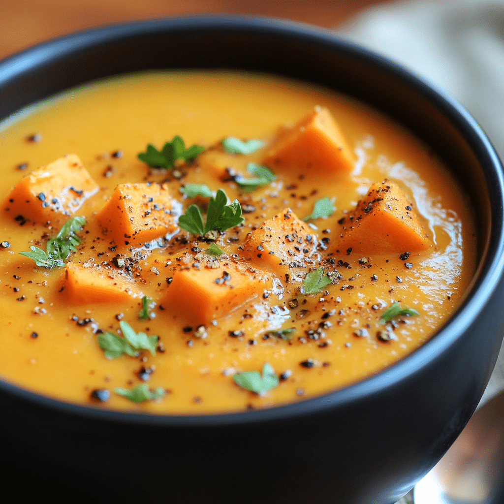 Creamy Sweet Potato Soup