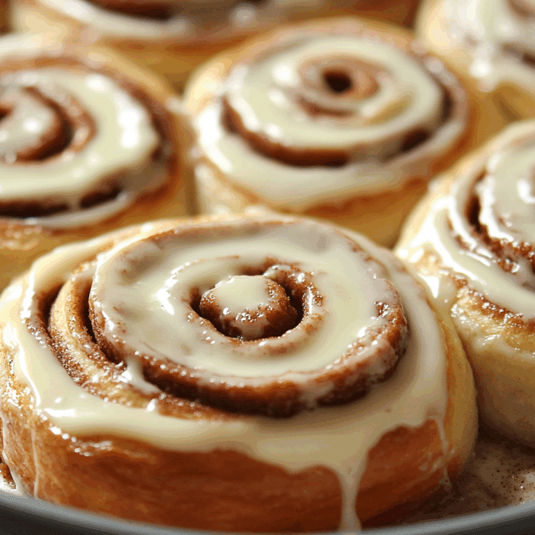 Festive Cinnamon Rolls with Cream Cheese Frosting