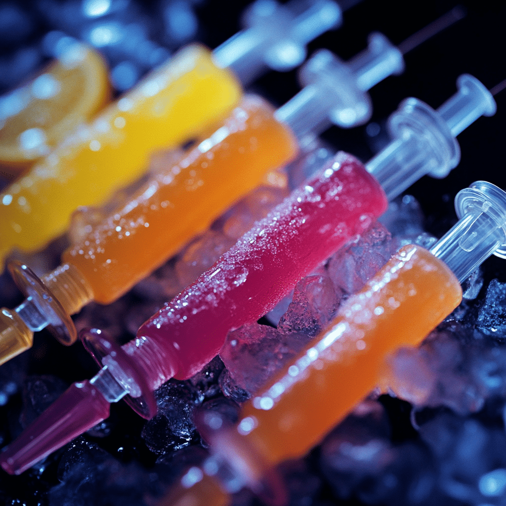 Fruit Juice Party Syringes