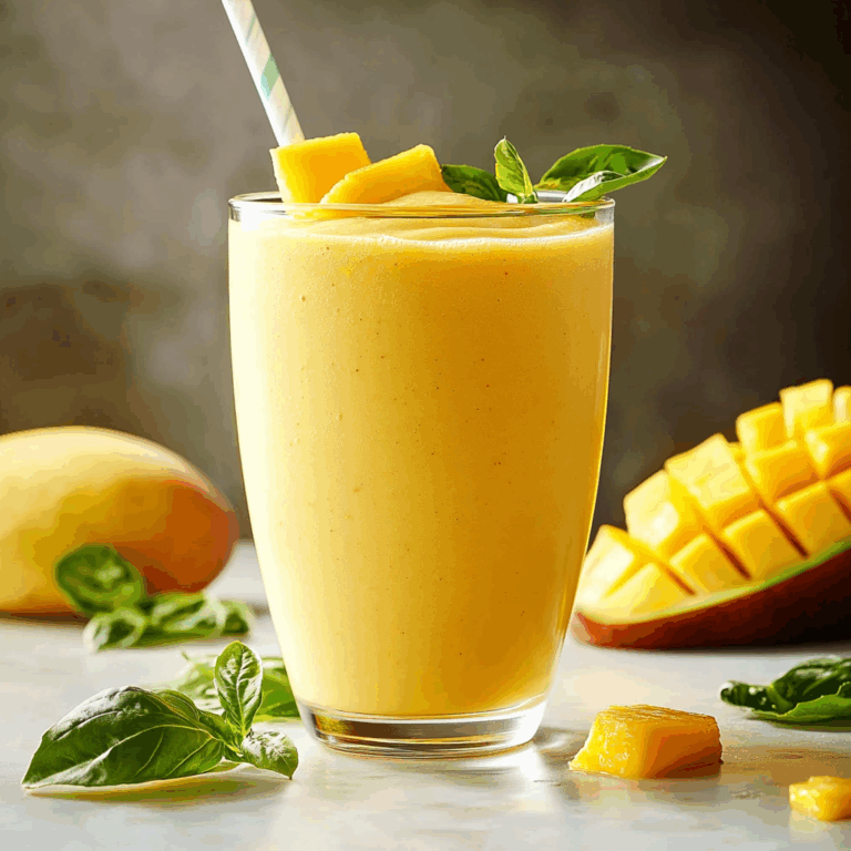 Mango Smoothie