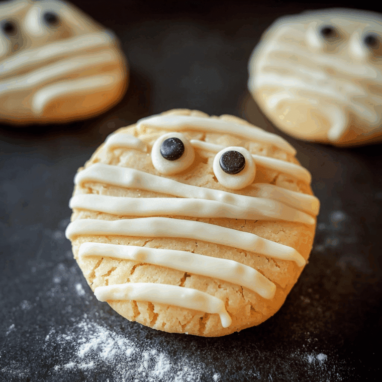 Mummy Cookies