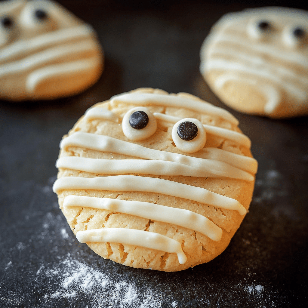 Mummy Cookies