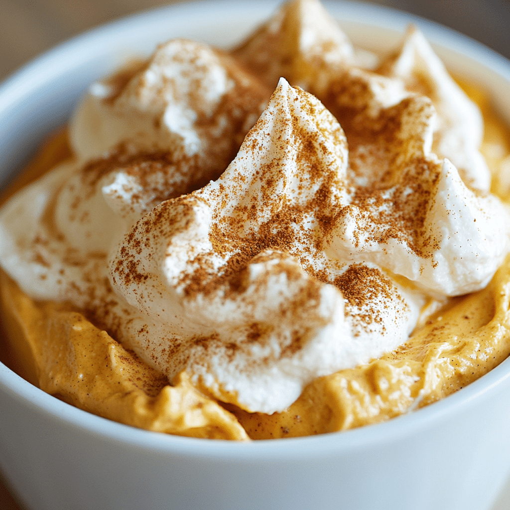 Pumpkin Fluff Dip