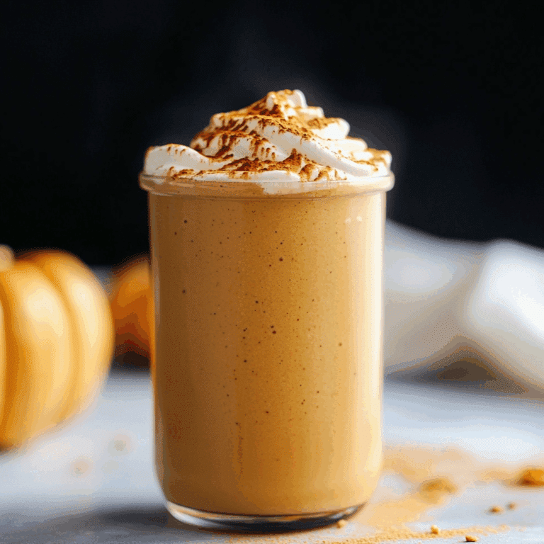 Pumpkin Protein Shake
