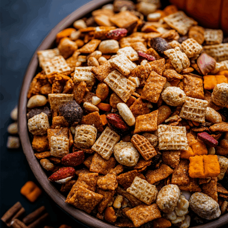 Pumpkin Spice Snack Mix