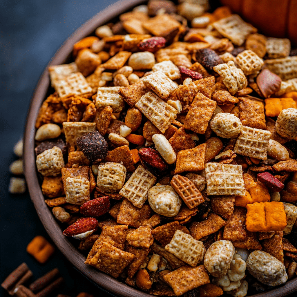Pumpkin Spice Snack Mix