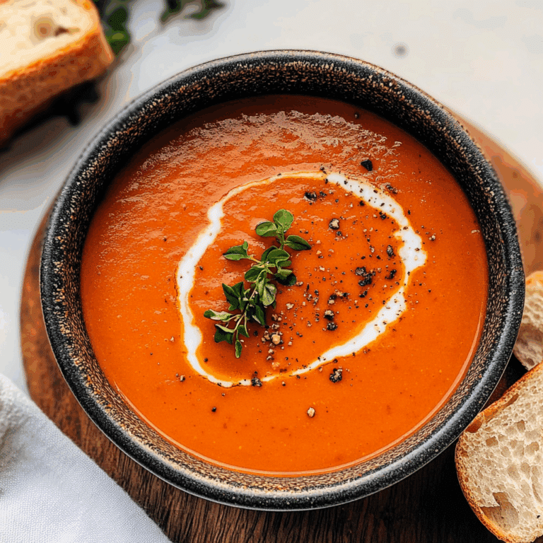 Roasted Red Pepper Soup