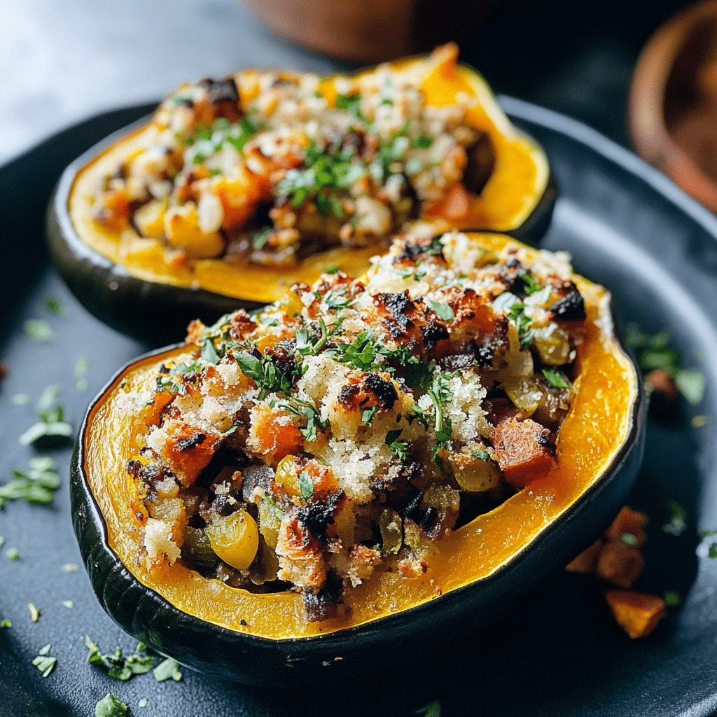 Stuffed Acorn Squash