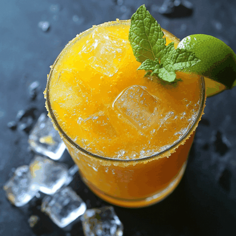 Tropical Mango Mocktail