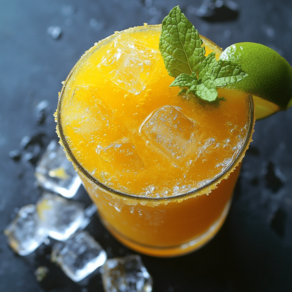 Tropical Mango Mocktail