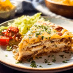 4-Ingredient Chicken Quesadilla Casserole