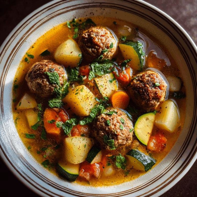 Albondigas Soup