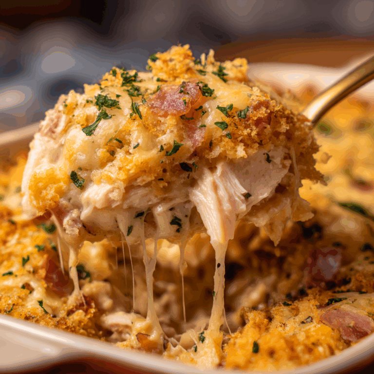 Chicken Cordon Bleu Casserole