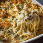 Chicken Tetrazzini Casserole