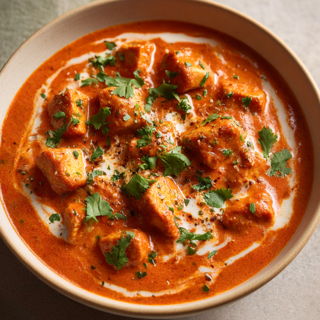 Chicken Tikka Masala with Creamy Tomato Sauce