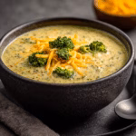 Creamy Broccoli Cheddar Soup