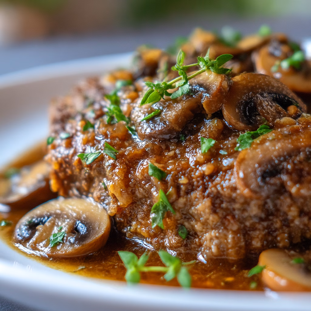Crock Pot Salisbury Steak