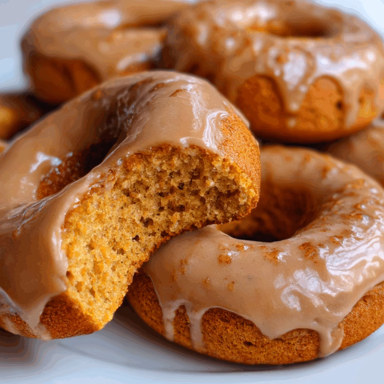 Gluten-Free Pumpkin Donuts with Brown Sugar Glaze
