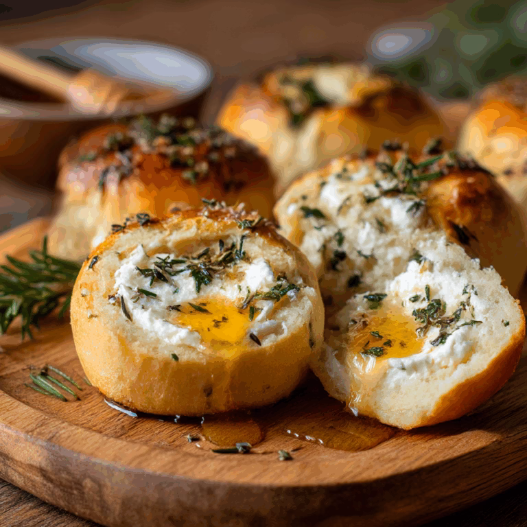 Goat Cheese Stuffed Rolls