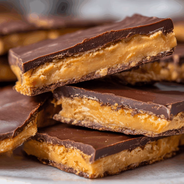 Homemade Butterfingers with Peanut Butter and Chocolate