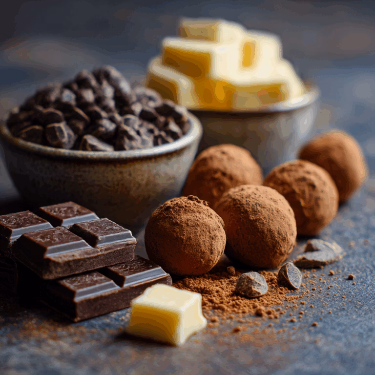 Homemade Chocolate Truffles