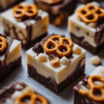 No-Bake Reindeer Tracks Fudge