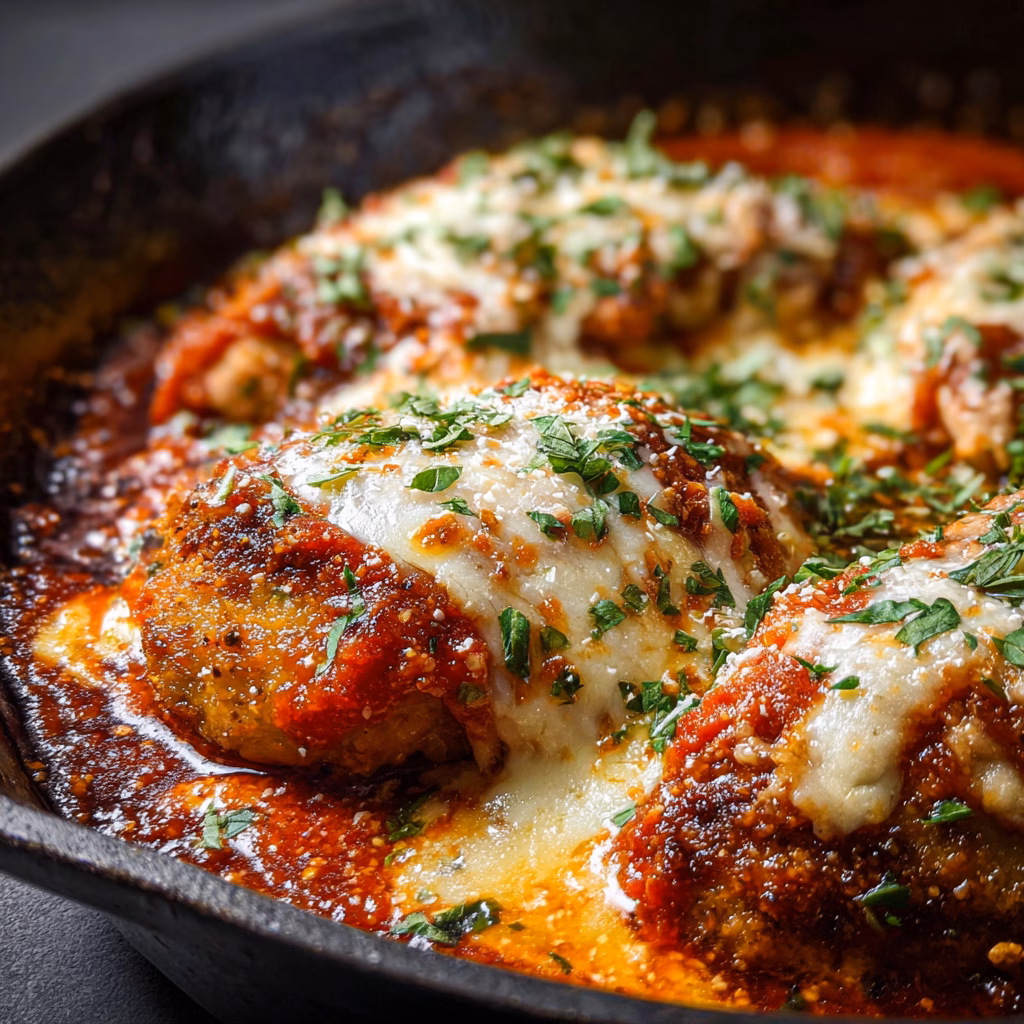 Skillet Chicken Parmesan