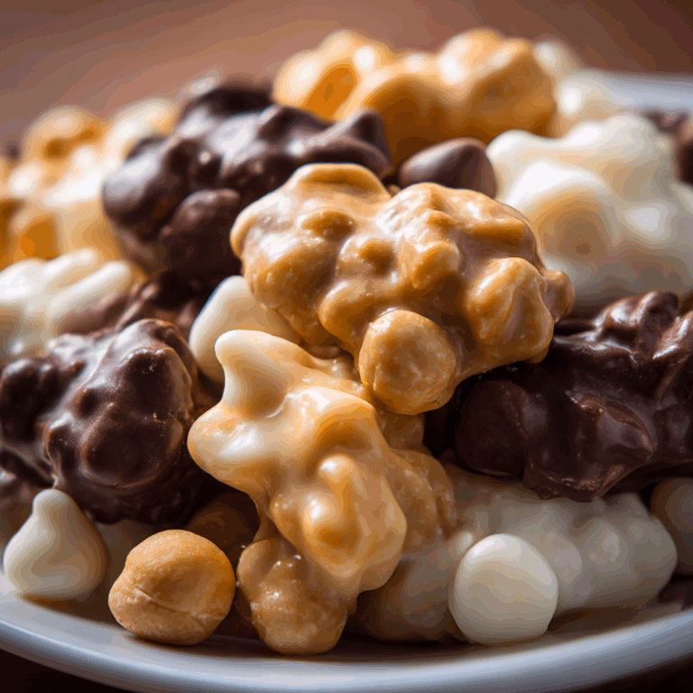 Slow Cooker Chocolate Peanut Clusters