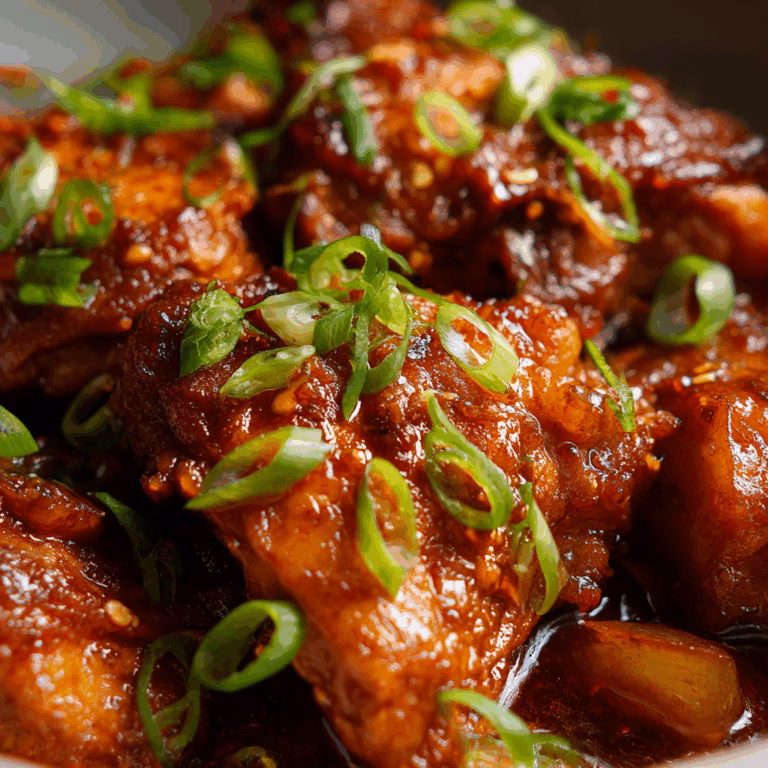 Slow Cooker Korean BBQ Chicken