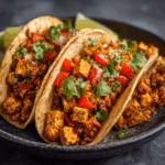 Spicy Sofritas Tofu for Tacos and Bowls