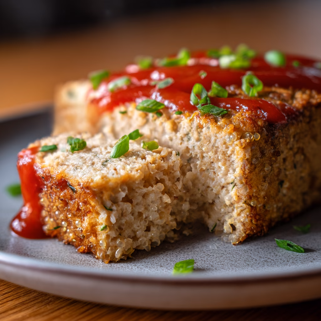 Turkey Quinoa Meatloaf